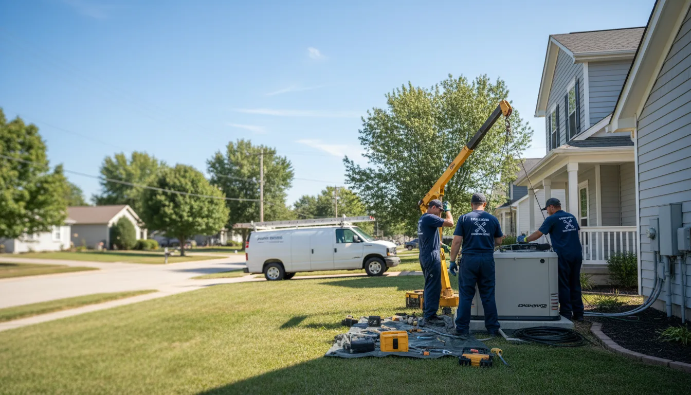 Generator Installation in Papillion, NE near me